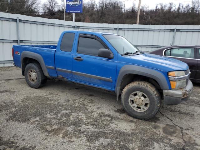 1GCDT19E578128226 - 2007 CHEVROLET COLORADO BLUE photo 4