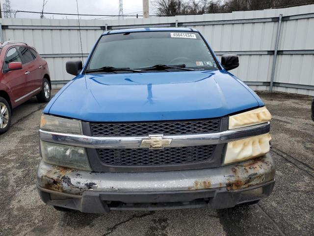 1GCDT19E578128226 - 2007 CHEVROLET COLORADO BLUE photo 5