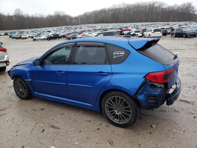 JF1GR7E64BG814792 - 2011 SUBARU IMPREZA WRX BLUE photo 2