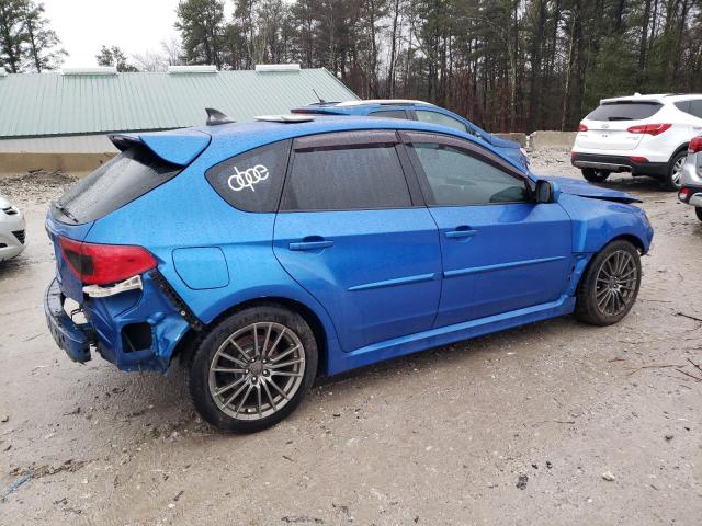 JF1GR7E64BG814792 - 2011 SUBARU IMPREZA WRX BLUE photo 3