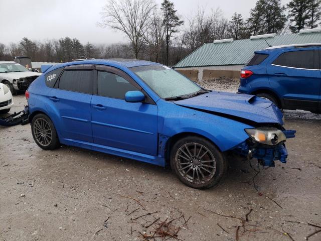 JF1GR7E64BG814792 - 2011 SUBARU IMPREZA WRX BLUE photo 4