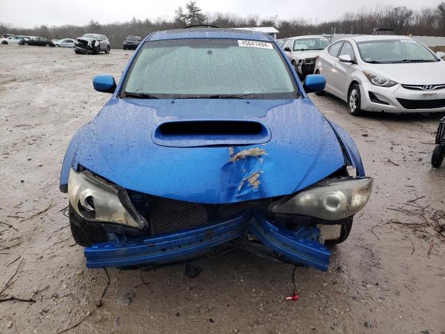 JF1GR7E64BG814792 - 2011 SUBARU IMPREZA WRX BLUE photo 5