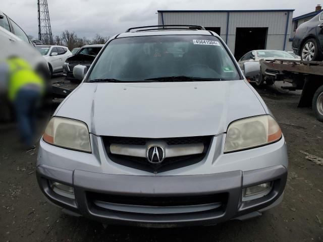 2HNYD18973H518908 - 2003 ACURA MDX TOURING SILVER photo 5