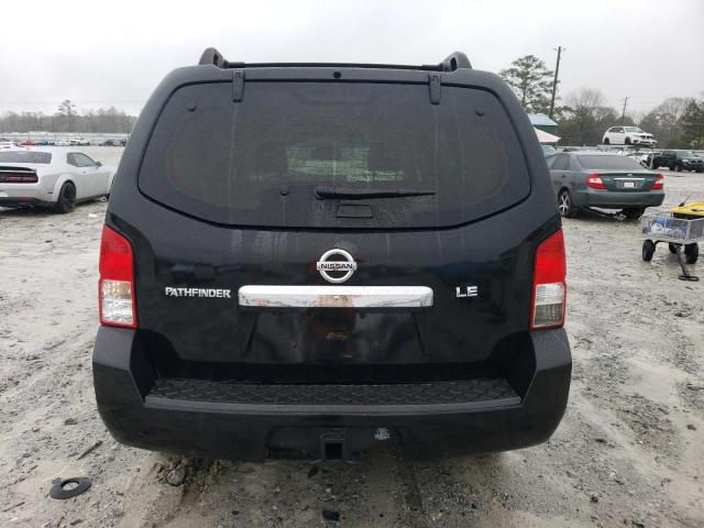 5N1BR18A18C604163 - 2008 NISSAN PATHFINDER LE 黑色 照片 6