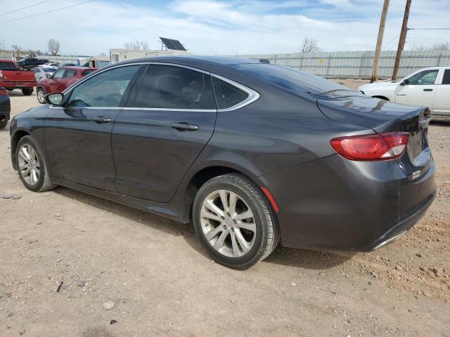 1C3CCCAG2GN101351 - 2016 CHRYSLER 200 LIMITED GRAY photo 2