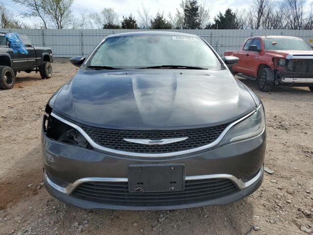 1C3CCCAG2GN101351 - 2016 CHRYSLER 200 LIMITED GRAY photo 5