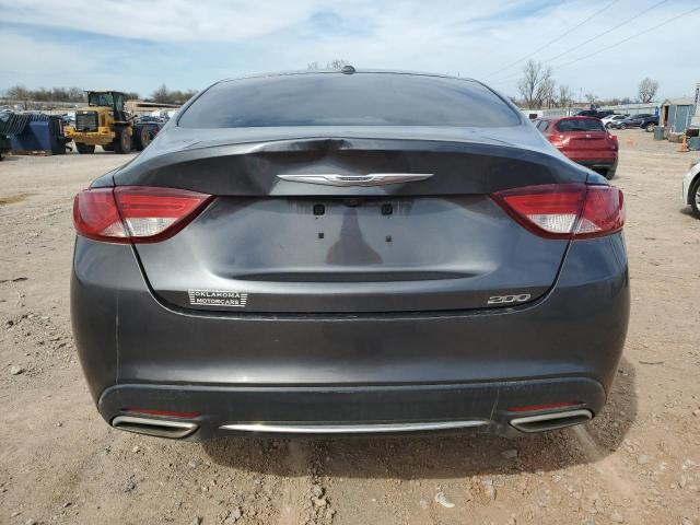 1C3CCCAG2GN101351 - 2016 CHRYSLER 200 LIMITED GRAY photo 6