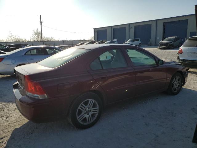 YV1RS592552433466 - 2005 VOLVO S60 2.5T BURGUNDY photo 3