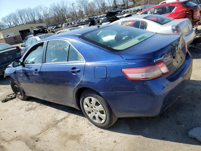 4T1BF3EK6BU582535 - 2011 TOYOTA CAMRY BASE BLUE photo 2