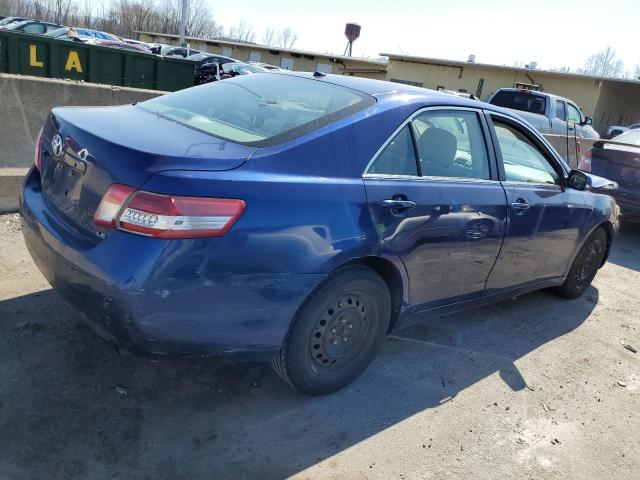 4T1BF3EK6BU582535 - 2011 TOYOTA CAMRY BASE BLUE photo 3