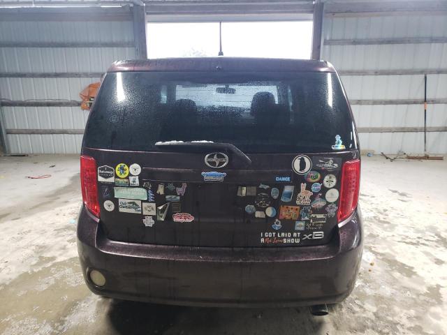 JTLKE50E881003774 - 2008 TOYOTA SCION XB 勃艮第红 照片 6