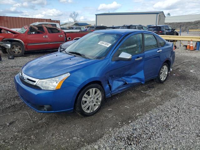 1FAHP3HN3BW173565 - 2011 FORD FOCUS SEL BLUE photo 1