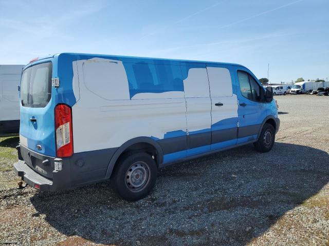 1FTYE9ZMXHKB14683 - 2017 FORD TRANSIT T-150 TWO TONE photo 3