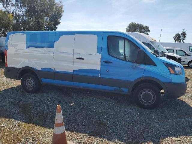 1FTYE9ZMXHKB14683 - 2017 FORD TRANSIT T-150 TWO TONE photo 4