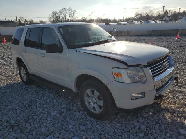 1FMEU63E69UA03779 - 2009 FORD EXPLORER XLT WHITE photo 4