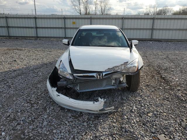 1HGCM56367A225173 - 2007 HONDA ACCORD SE WHITE photo 5