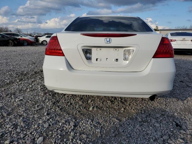 1HGCM56367A225173 - 2007 HONDA ACCORD SE WHITE photo 6