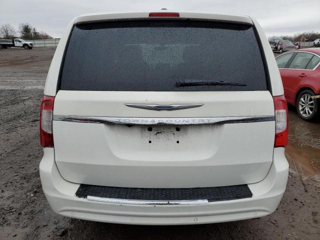 2A4RR8DG4BR677204 - 2011 CHRYSLER TOWN & COU TOURING L WHITE photo 6