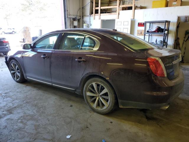 1LNHL9ER7AG603991 - 2010 LINCOLN MKS BURGUNDY photo 2