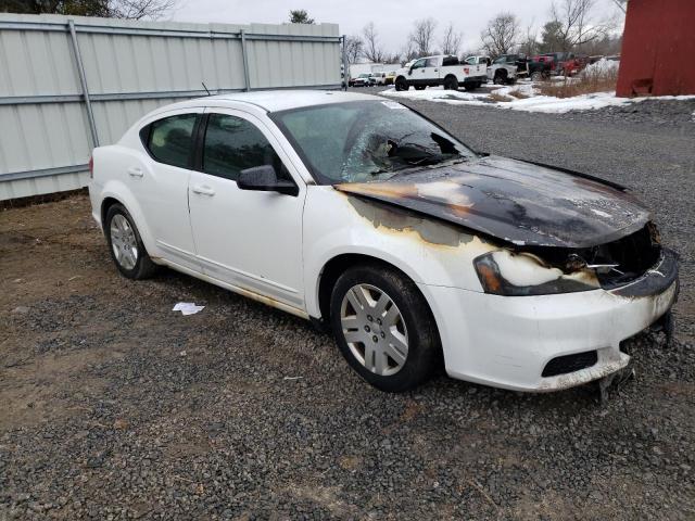 1B3BD4FB0BN572741 - 2011 DODGE AVENGER EXPRESS WHITE photo 4