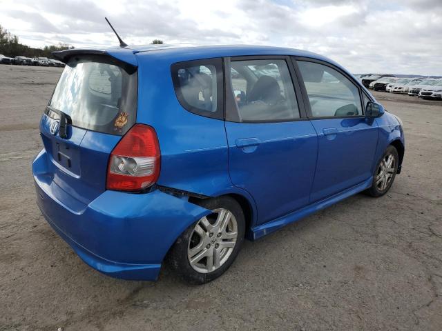 JHMGD38607S001532 - 2007 HONDA FIT S 蓝色 照片 3
