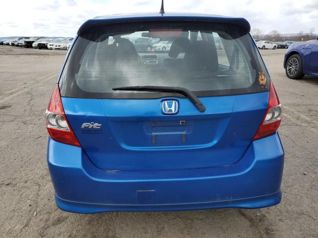JHMGD38607S001532 - 2007 HONDA FIT S 蓝色 照片 6
