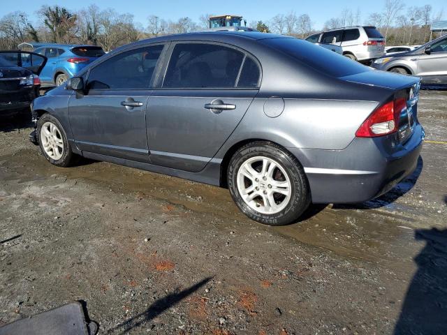 2HGFA1F91AH308585 - 2010 HONDA CIVIC EXL ნაცრისფერი ფოტო 2