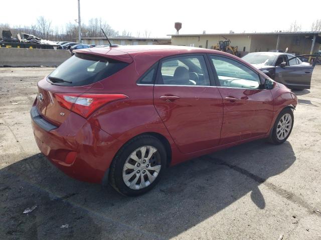 KMHD35LH1GU332292 - 2016 HYUNDAI ELANTRA GT RED photo 3