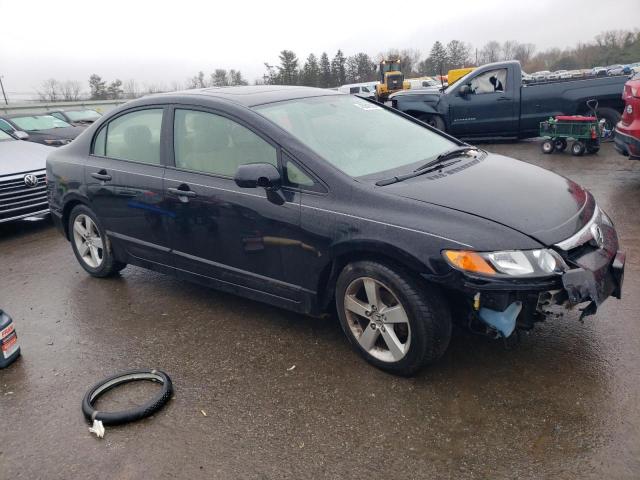 1HGFA16866L118475 - 2006 HONDA CIVIC EX BLACK photo 4