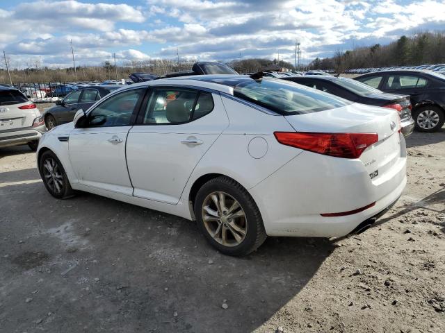 5XXGN4A79CG083496 - 2012 KIA OPTIMA EX WHITE photo 2