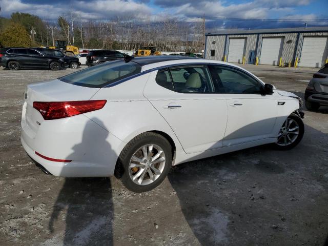 5XXGN4A79CG083496 - 2012 KIA OPTIMA EX WHITE photo 3