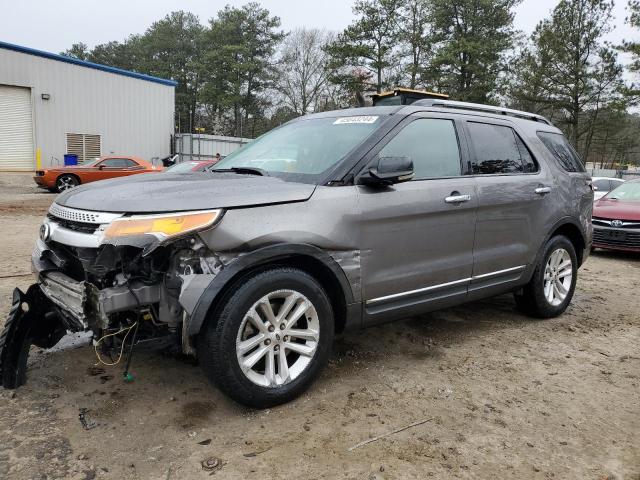 1FM5K7D84DGA36288 - 2013 FORD EXPLORER XLT GRAY photo 1