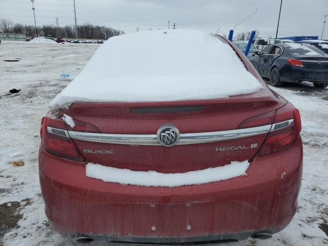 2G4GK5EX8F9286671 - 2015 BUICK REGAL RED photo 6