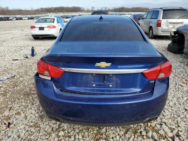 1G1155S37EU106125 - 2014 CHEVROLET IMPALA LTZ BLUE photo 6