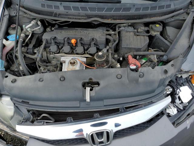 2HGFA1F60BH513869 - 2011 HONDA CIVIC LX-S رمادي صورة 11