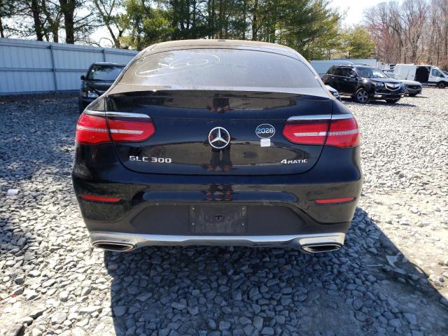 WDC0J4KB9HF240248 - 2017 MERCEDES-BENZ GLC COUPE 300 4MATIC BLACK photo 6