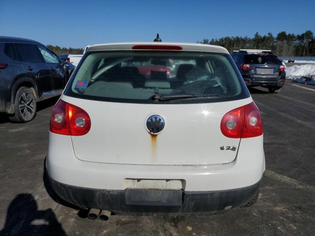 WVWDA71K58W149035 - 2008 VOLKSWAGEN RABBIT WHITE photo 6