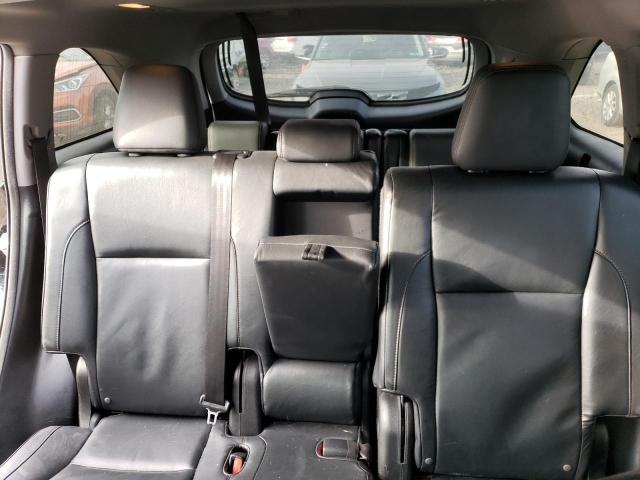 5TDJKRFHXFS200003 - 2015 TOYOTA HIGHLANDER XLE BLACK photo 10