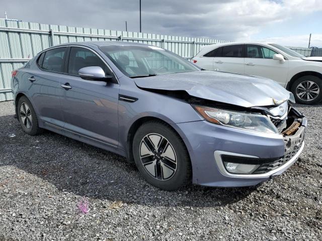 KNAGM4AD4C5015410 - 2012 KIA OPTIMA HYBRID SILVER photo 4