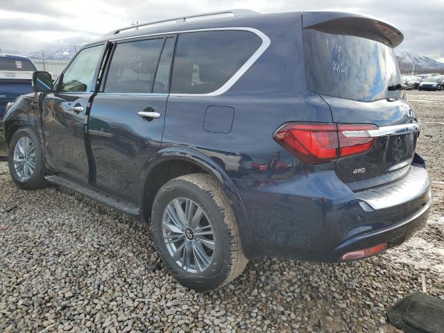 JN8AZ2AE7R9329579 - 2024 INFINITI QX80 LUXE BLUE photo 2