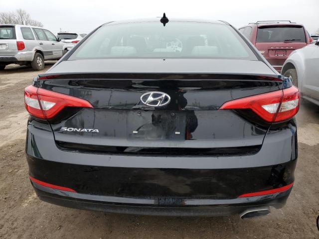 5NPE24AF8GH301008 - 2016 HYUNDAI SONATA SE BLACK photo 6