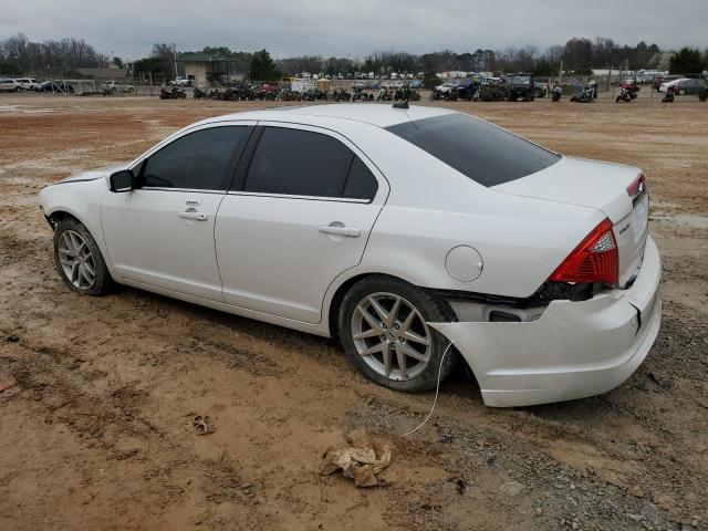 3FAHP0CG4CR130347 - 2012 FORD FUSION SEL WHITE photo 2