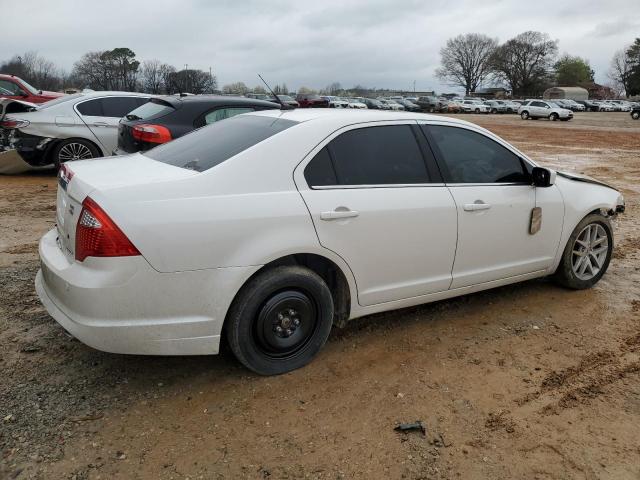 3FAHP0CG4CR130347 - 2012 FORD FUSION SEL WHITE photo 3