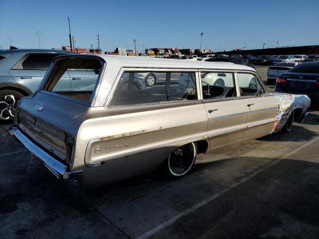 41845L158204 - 1964 CHEVROLET IMPALA SILVER photo 3