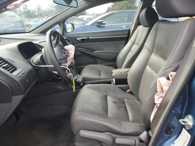 19XFA1F99AE028908 - 2010 HONDA CIVIC EXL ლურჯი ფოტო 7