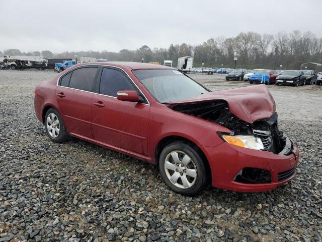 KNAGE228195289756 - 2009 KIA OPTIMA LX MAROON photo 4