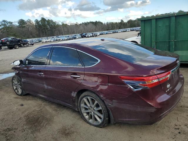 4T1BK1EB8EU099665 - 2014 TOYOTA AVALON BASE 勃艮第红 照片 2