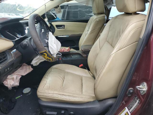 4T1BK1EB8EU099665 - 2014 TOYOTA AVALON BASE 勃艮第红 照片 7