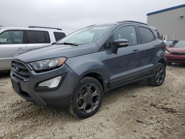 MAJ6P1CL4JC188433 - 2018 FORD ECOSPORT SES GRAY photo 1