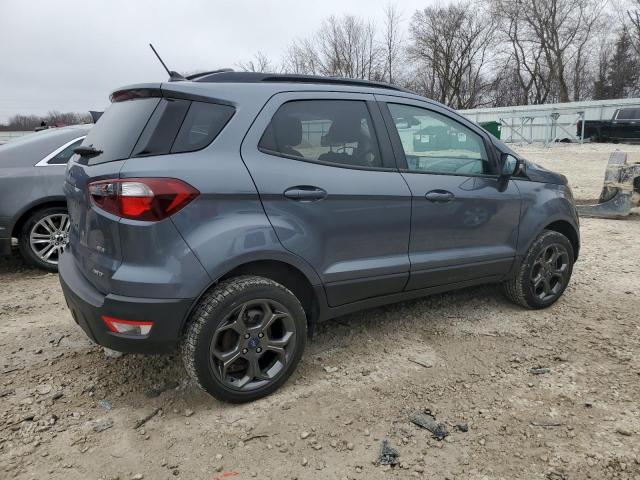 MAJ6P1CL4JC188433 - 2018 FORD ECOSPORT SES GRAY photo 3